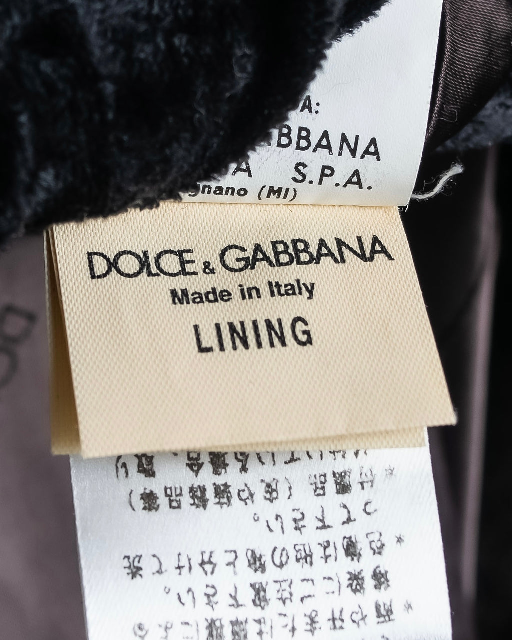 "Dolce &amp; Gabbana" Herringbone pattern slim shape chester coat