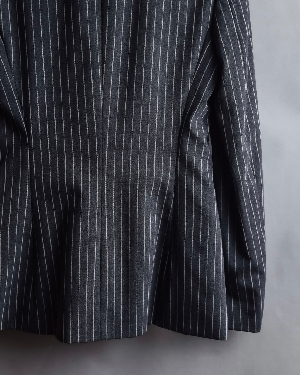 "Dolce & Gabbana" White striped shaped tailored jacket