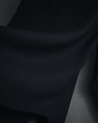 "Salvatore Ferragamo" 90’s signature engraved buttons wool shirt jacket