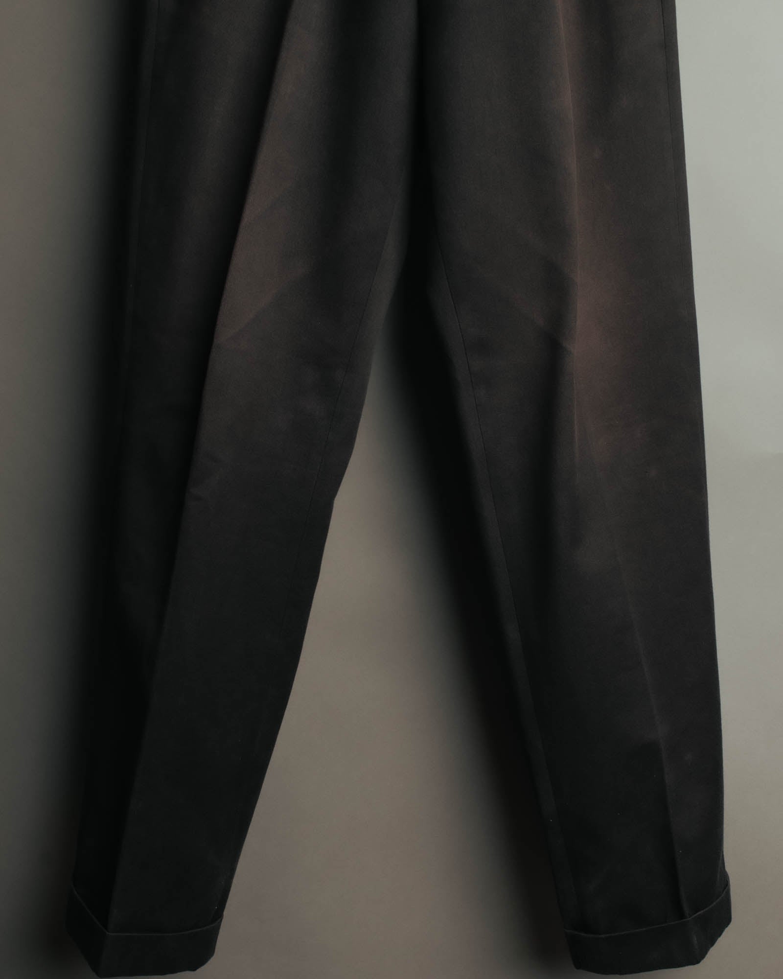 -SPECIAL- "Hermès" 90's-00's Refined cotton trousers