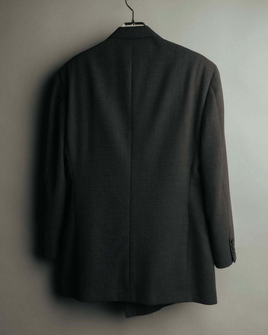 "Giorgio Armani Le Collezioni" 80's-90's Soft tailored double breasted wool blazer