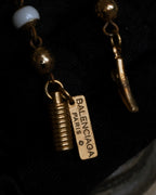 "BALENCIAGA" Leaf motif bijou santoire necklace