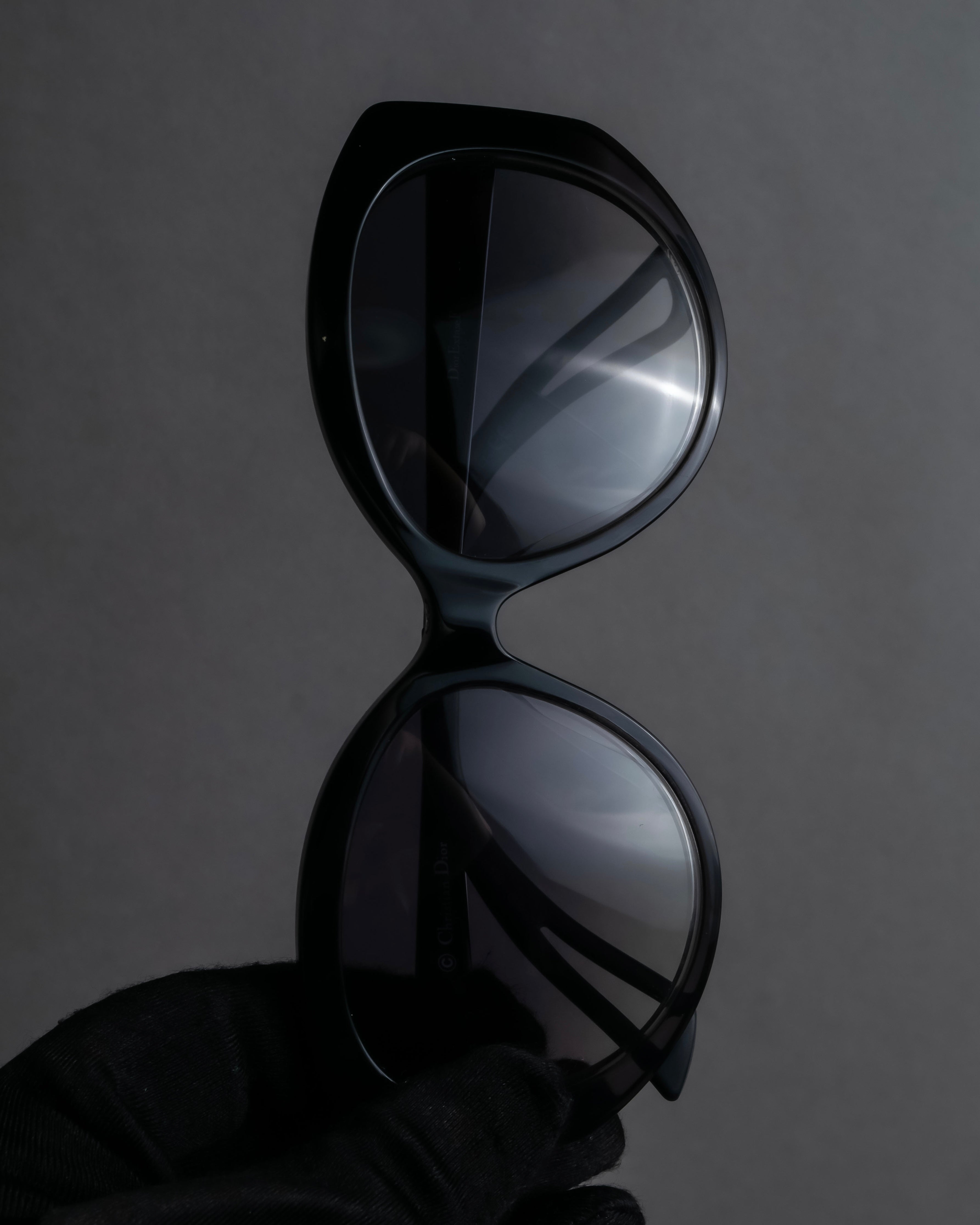 "Dior" Large butterfly frame gradient lens sunglasses