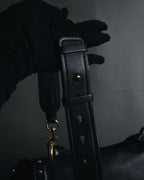 Salvatore Ferragamo Studded Gancini Top Handle Bag