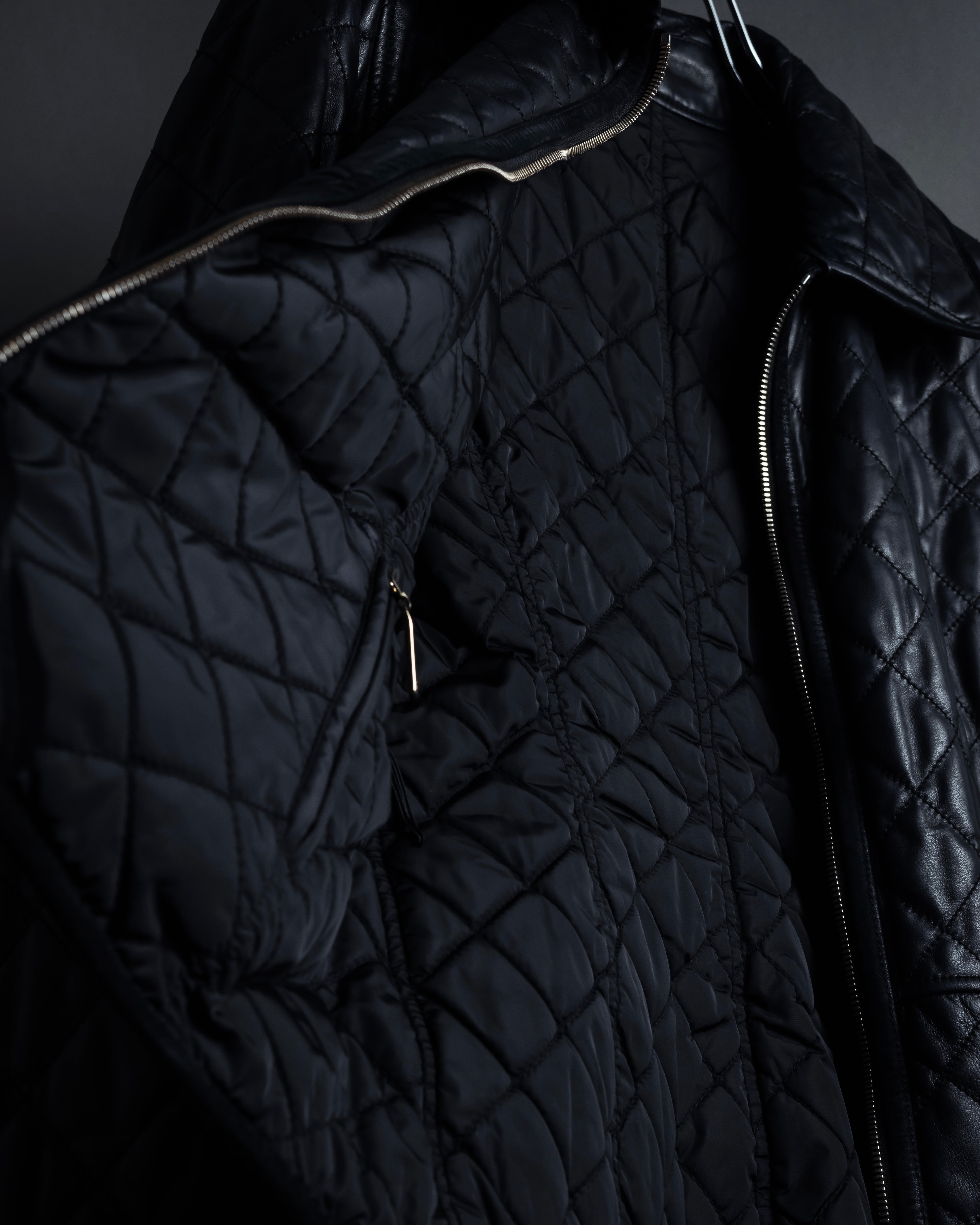 -SPECIAL- "LOEWE" 2009-2013's Quilted design reversible lambskin jacket