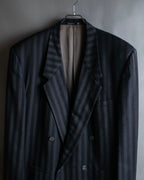 "GIANNI VERSACE" Striped classical tailored jacket