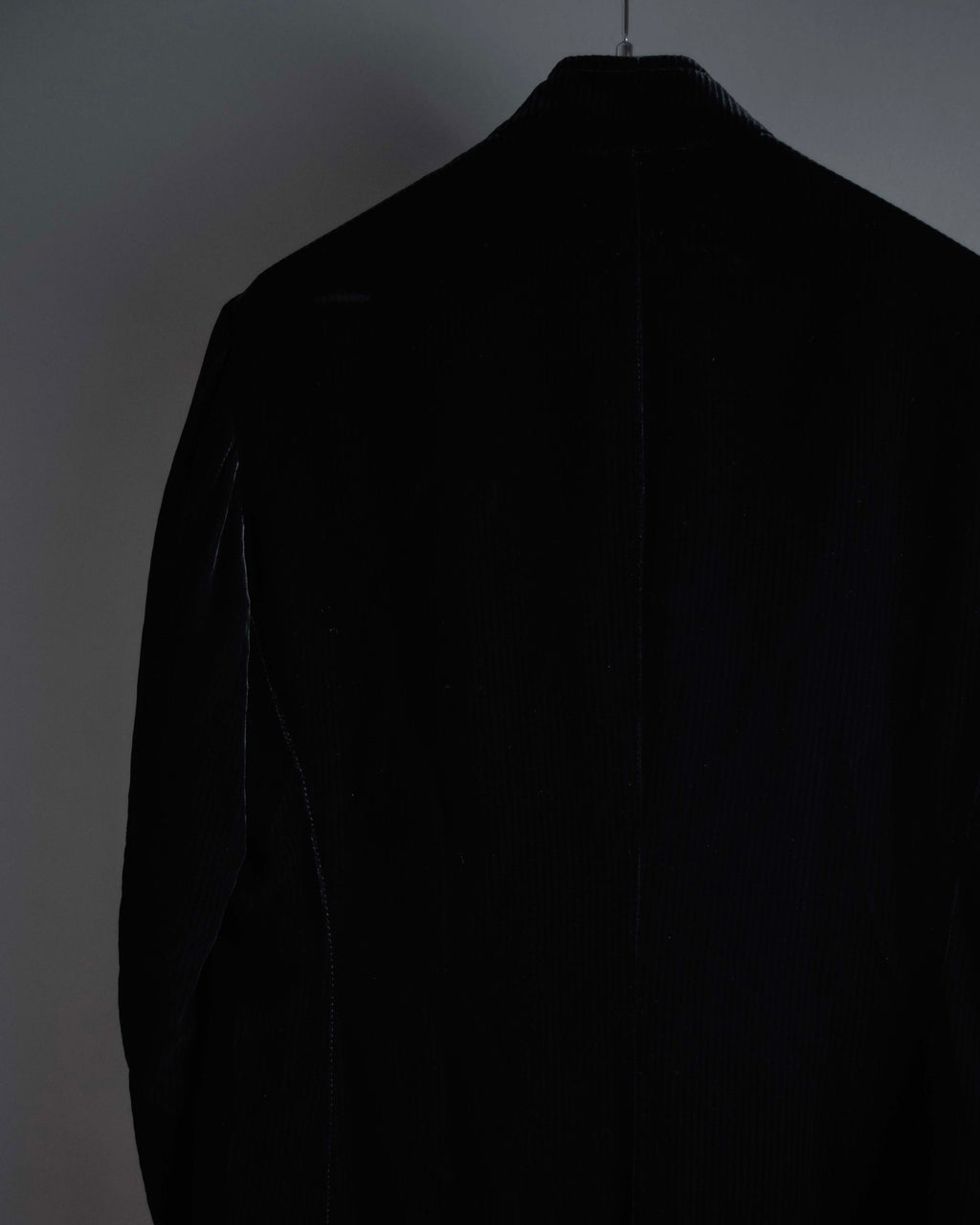 "GIORGIO ARMANI" Velour corduroy double zip up jacket