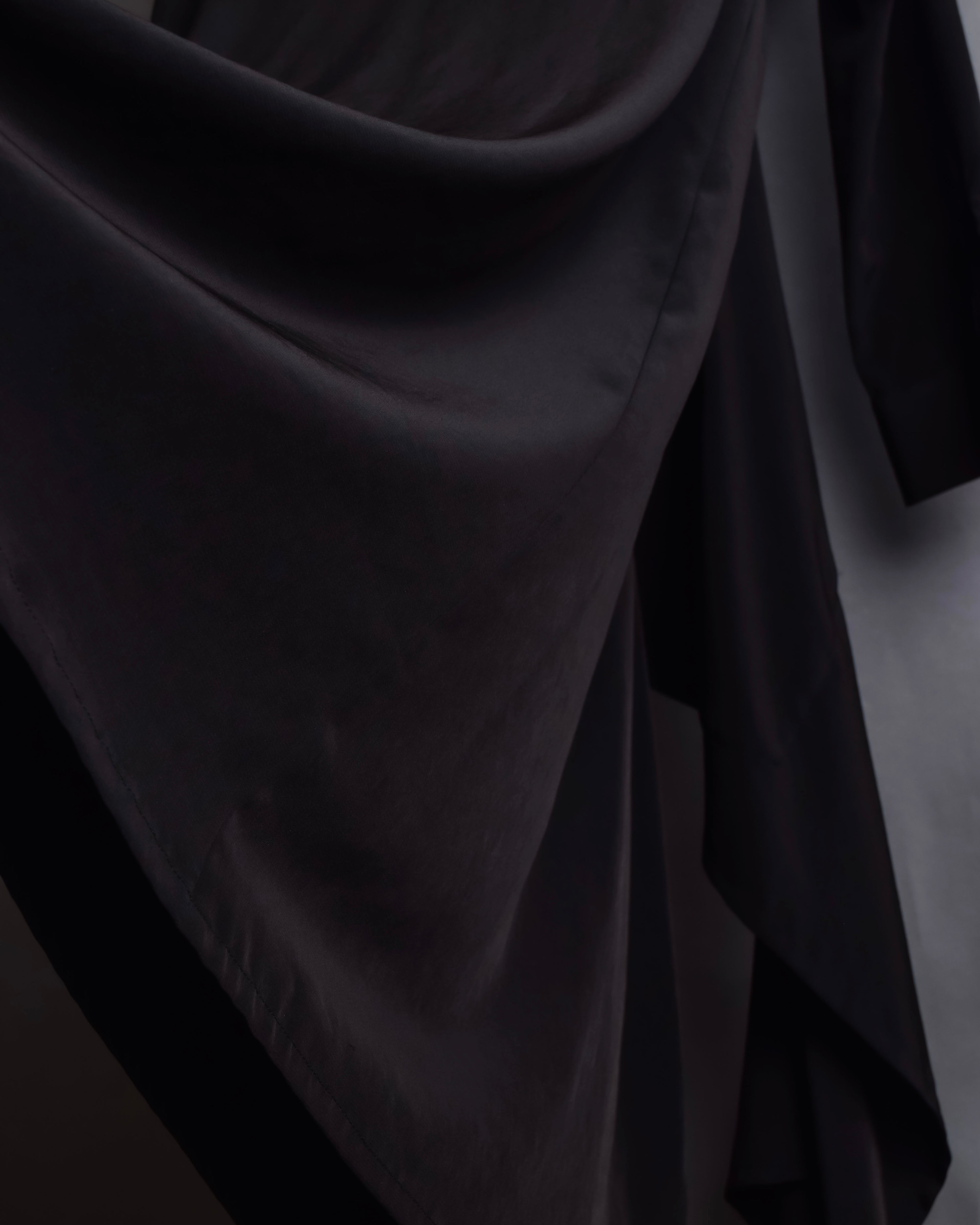 "LIMI feu" Draped asymmetric layered rayon dress