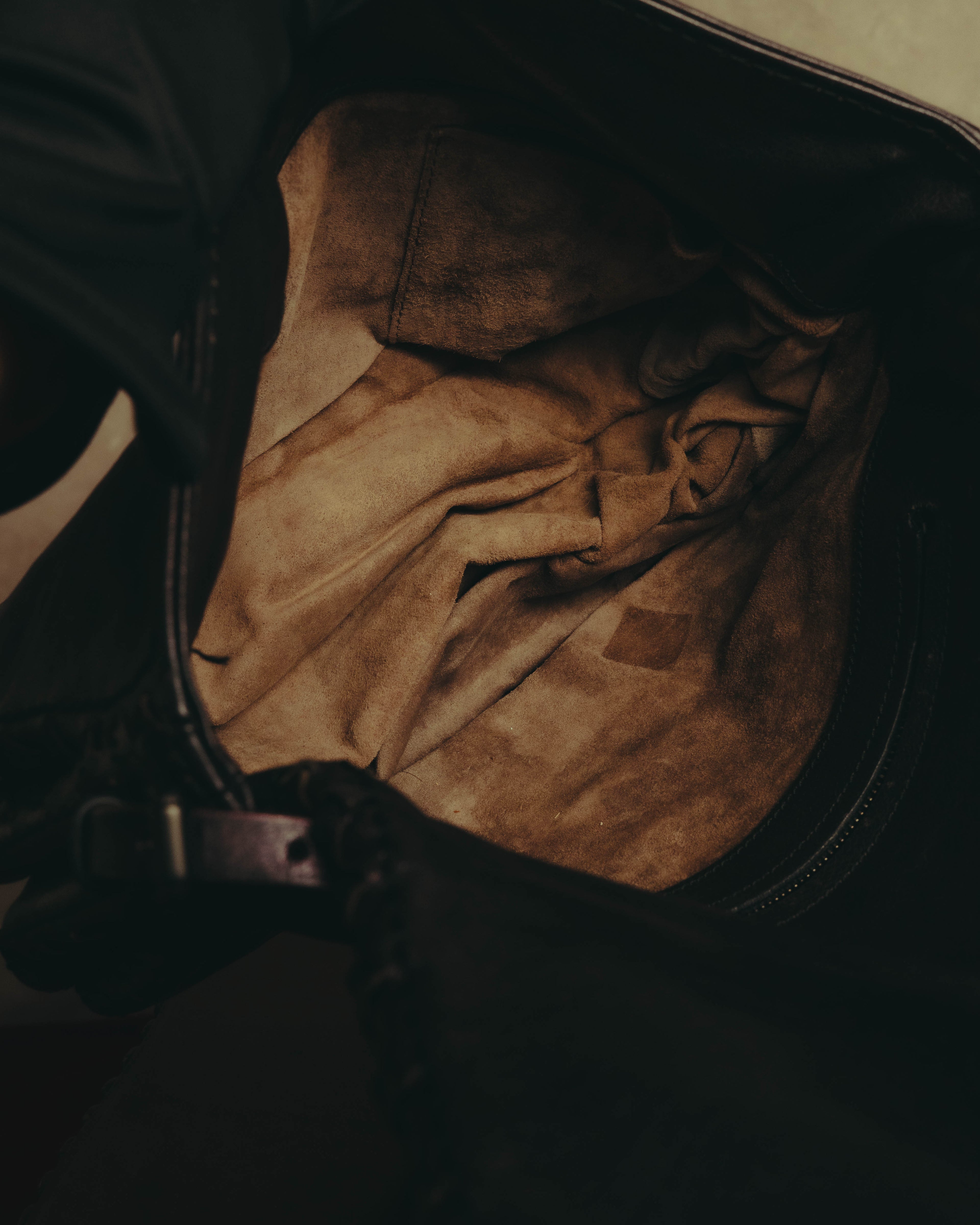 “BOTTEGA VENETA” 10’s Iridescent calfskin intrecciato trim crossbody bag