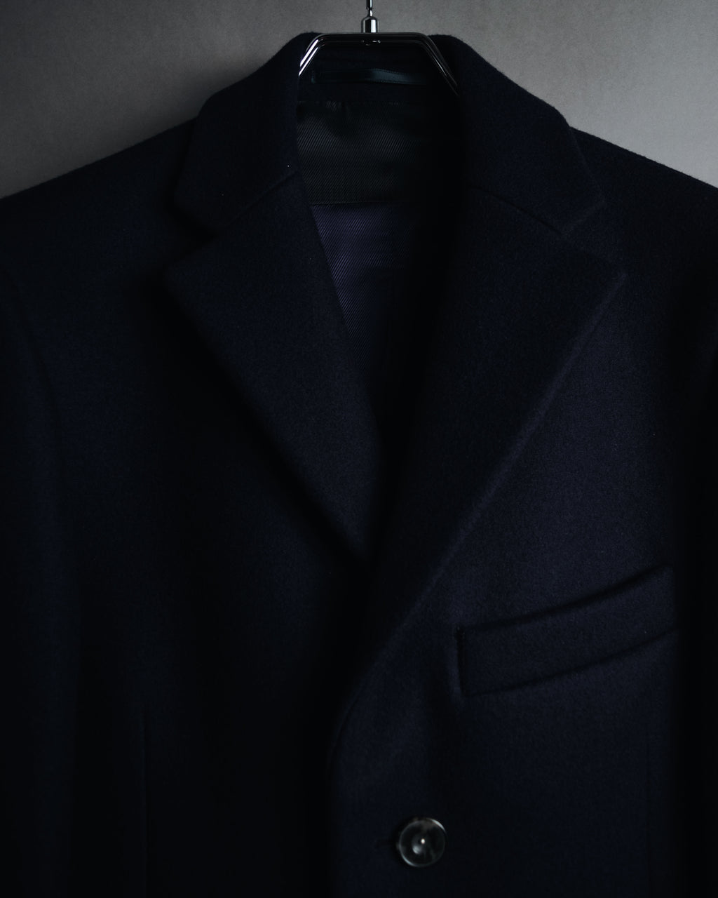 "Acne Studios" 2016-20’s rigid wool melton chester coat