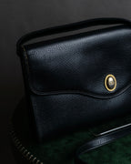 "Christian Dior" Metal parts design leather shoulder bag