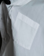 "YOHJI YAMAMOTO" 12SS Folded front panel cotton shirt