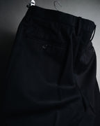 "GUCCI" 90’s-00’s Cashmere blend minimalist three button suit set