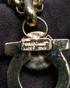 "Salvatore Ferragamo" Gancini design necklace