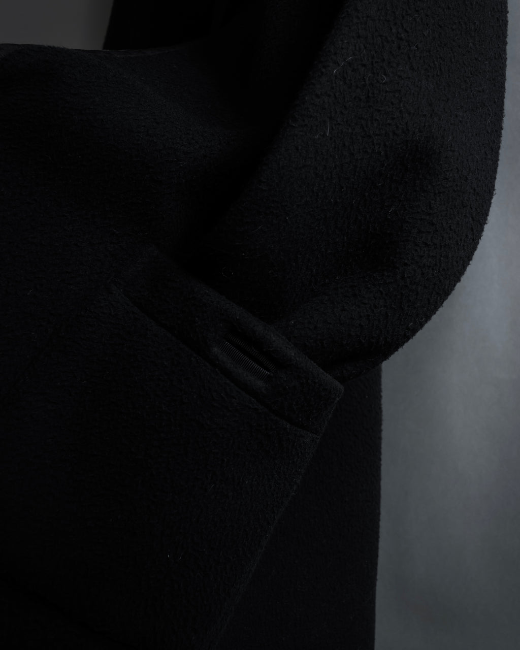 "Salvatore Ferragamo" 90's-00's Gancini motif design box silhouette jacket