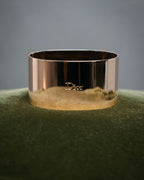 -SPECIAL- “Christian Dior” 2012-16’s Mirror finish wide cuff bangle