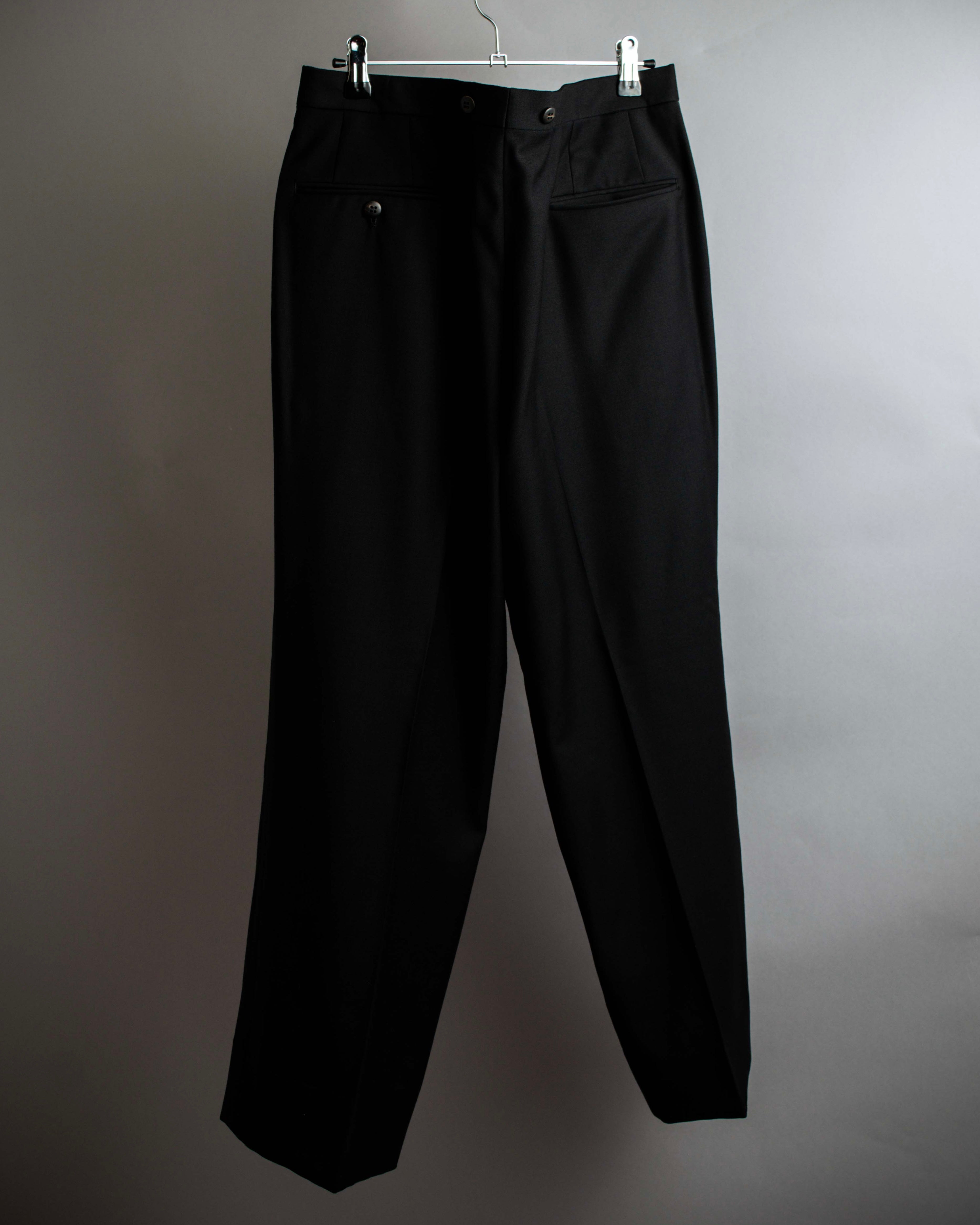 "CHRISTIAN DIOR MONSIEUR" Classical tailored Zegna base satin tuxedo set up