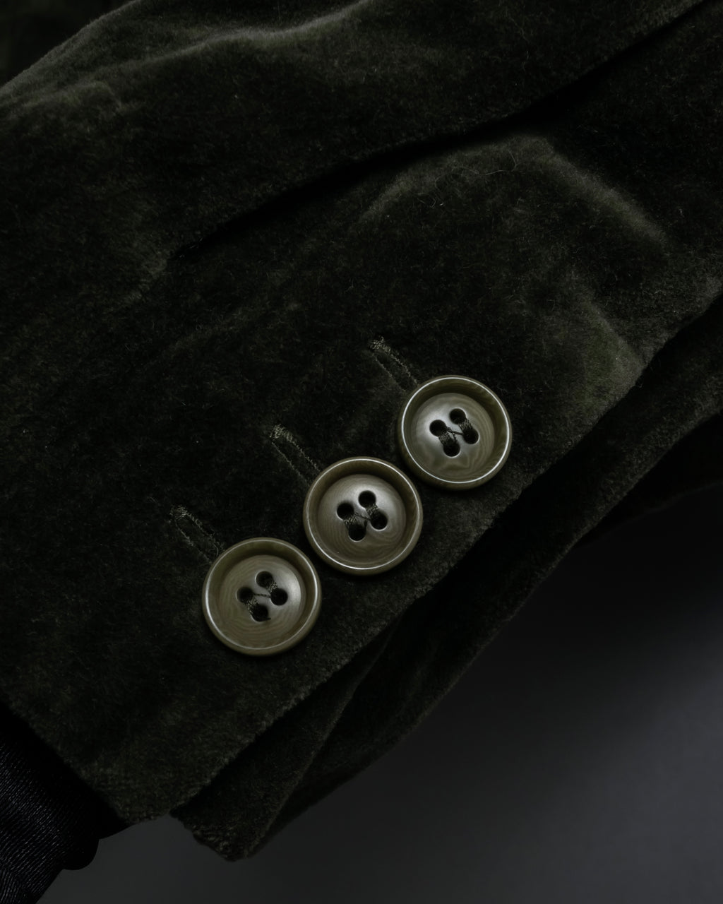 “Max Mara” 90’s-00’s metallic velour jacket