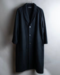 "tricot COMME des GARCONS" 
Shawl collar piping design long coat