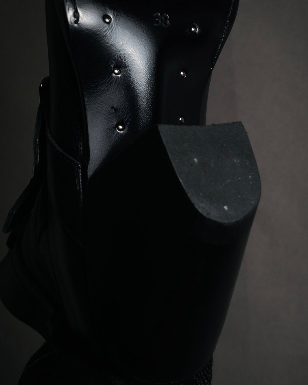 “CELINE” 19-23 Multi buckle zip biker boots