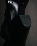 “CELINE” 19-23 Multi buckle zip biker boots