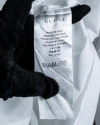 "GUCCI" Michele period regular white shirt
