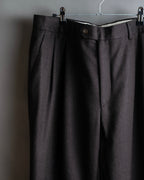 "Vintage wide tapered double-finished slacks"