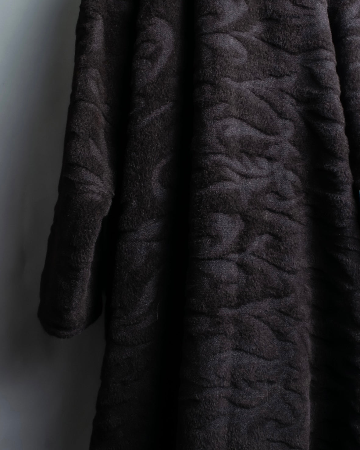 100% Vintage alpaca luxury long raglan coat