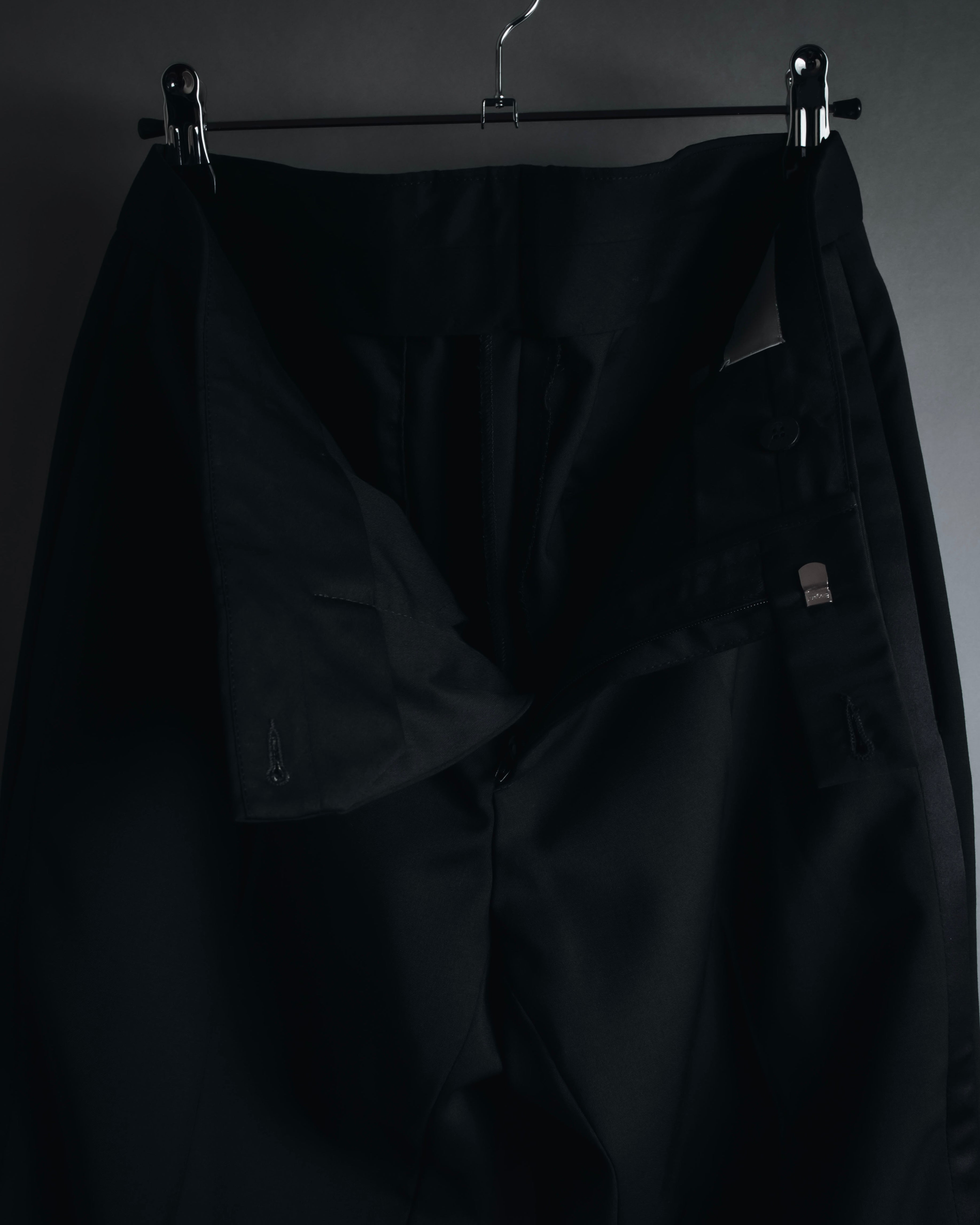 "Dior Homme" Chris Van Assche design satin lapel tuxedo set up