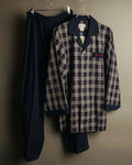 “Burberrys” 1998-1999 house check cotton pajama set