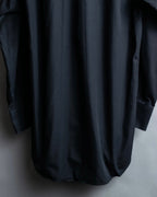 "GUCCI" Horizontal collar oversized shirt