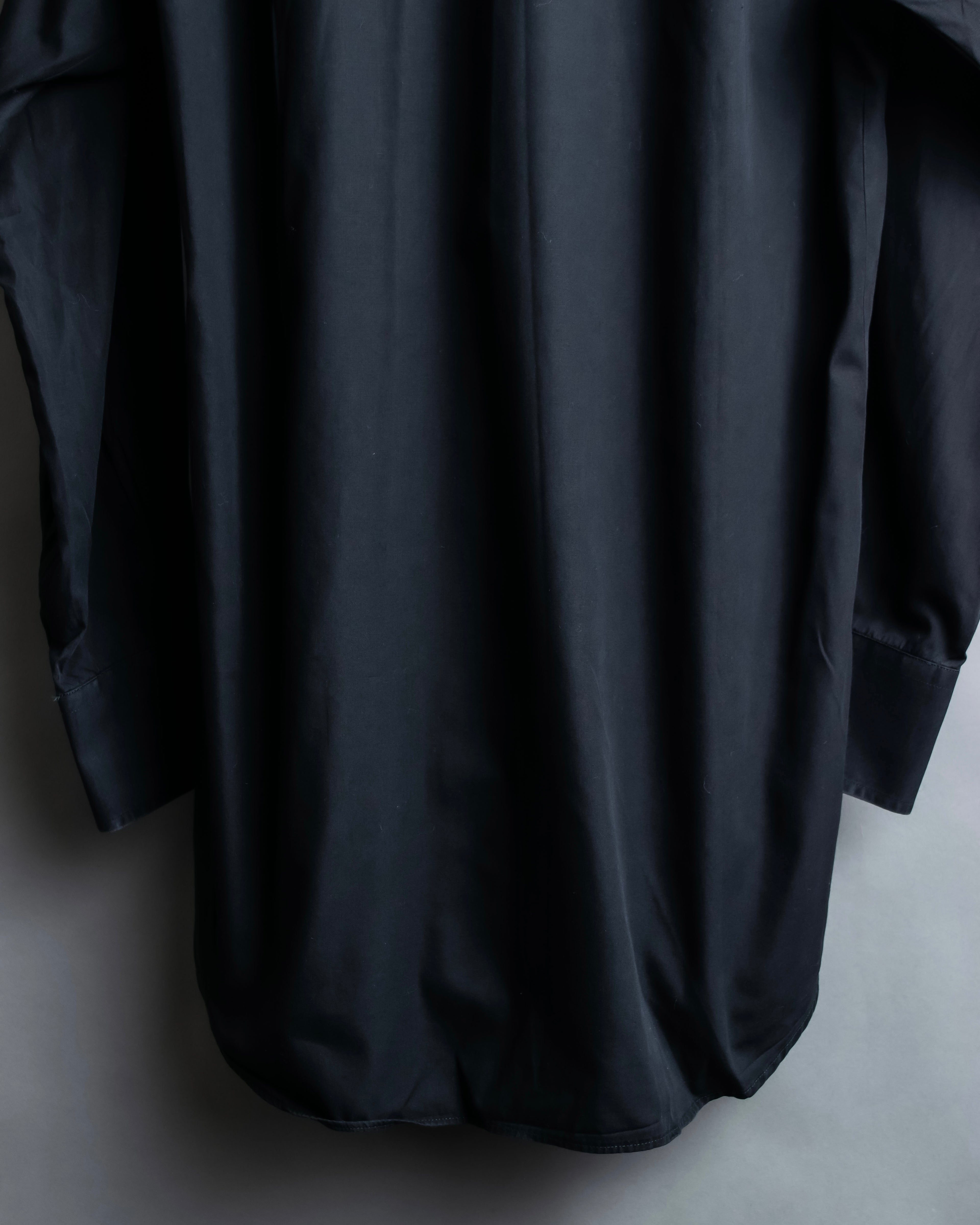 "GUCCI" Horizontal collar oversized shirt