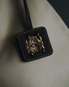 "LOEWE" 00’s lace-up nappa leather hobo bag