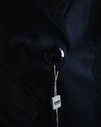 "ARMANI COLLEZIONI" Sheer lace layered tailored jacket