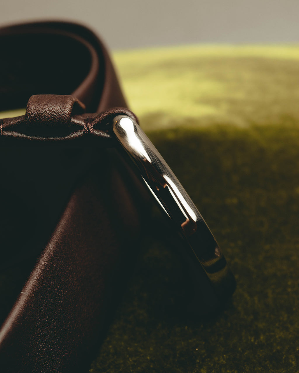 "Ermenegildo Zegna" Classic stitched leather belt