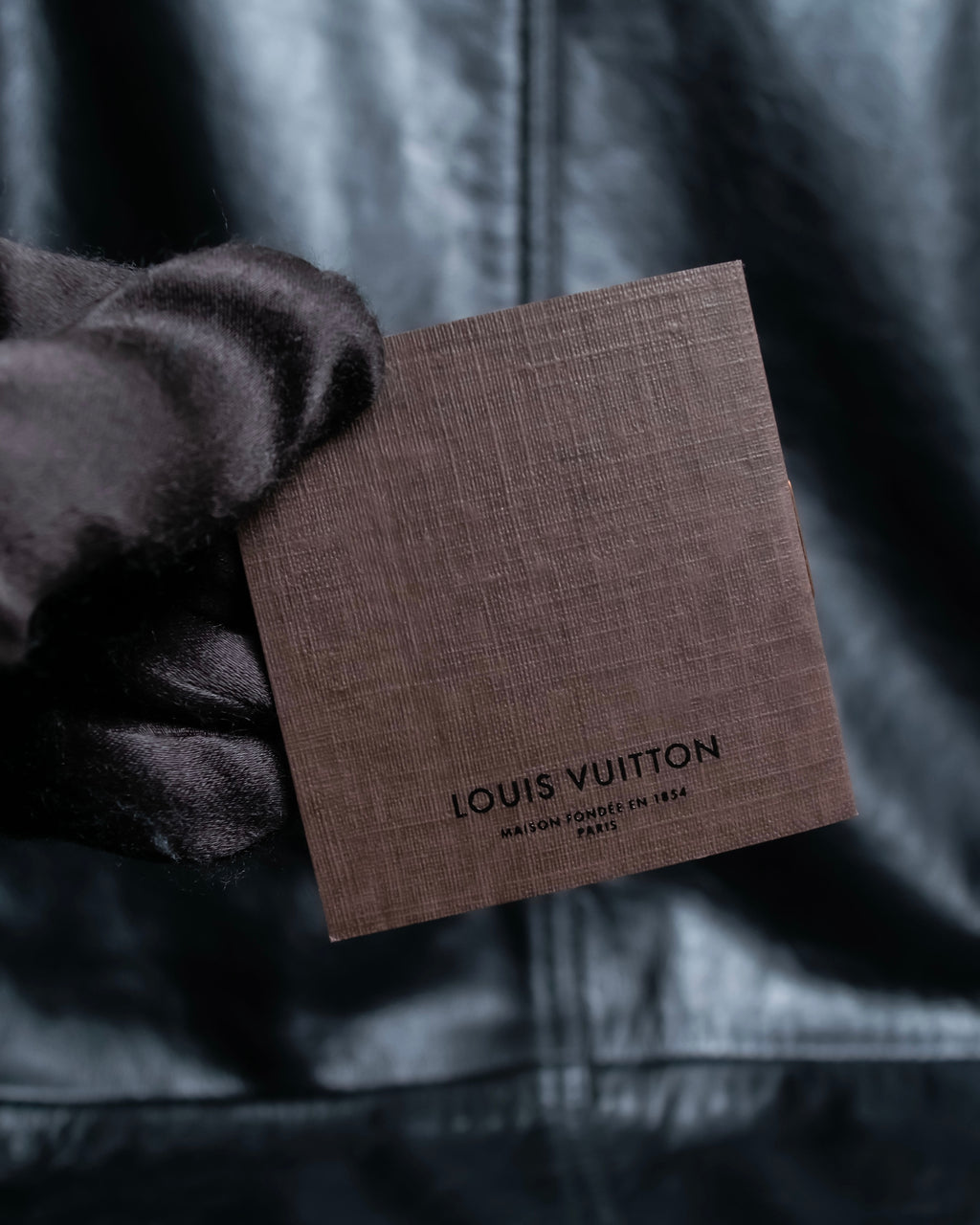 "LOUIS VUITTON" Berg love letters metal ring