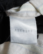 "CELINE" 80’s-90’s Pastel dobby striped pajama shirt