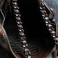 "PRADA" Brown leather chain shoulder bag