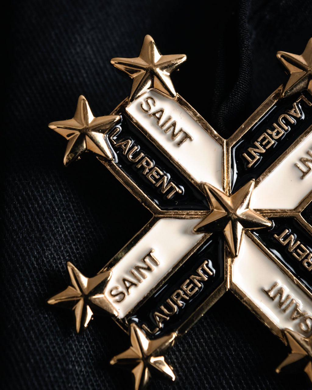 –SPECIAL– “SAINT LAURENT”
2013-2016 Cross star silk ribbon choker