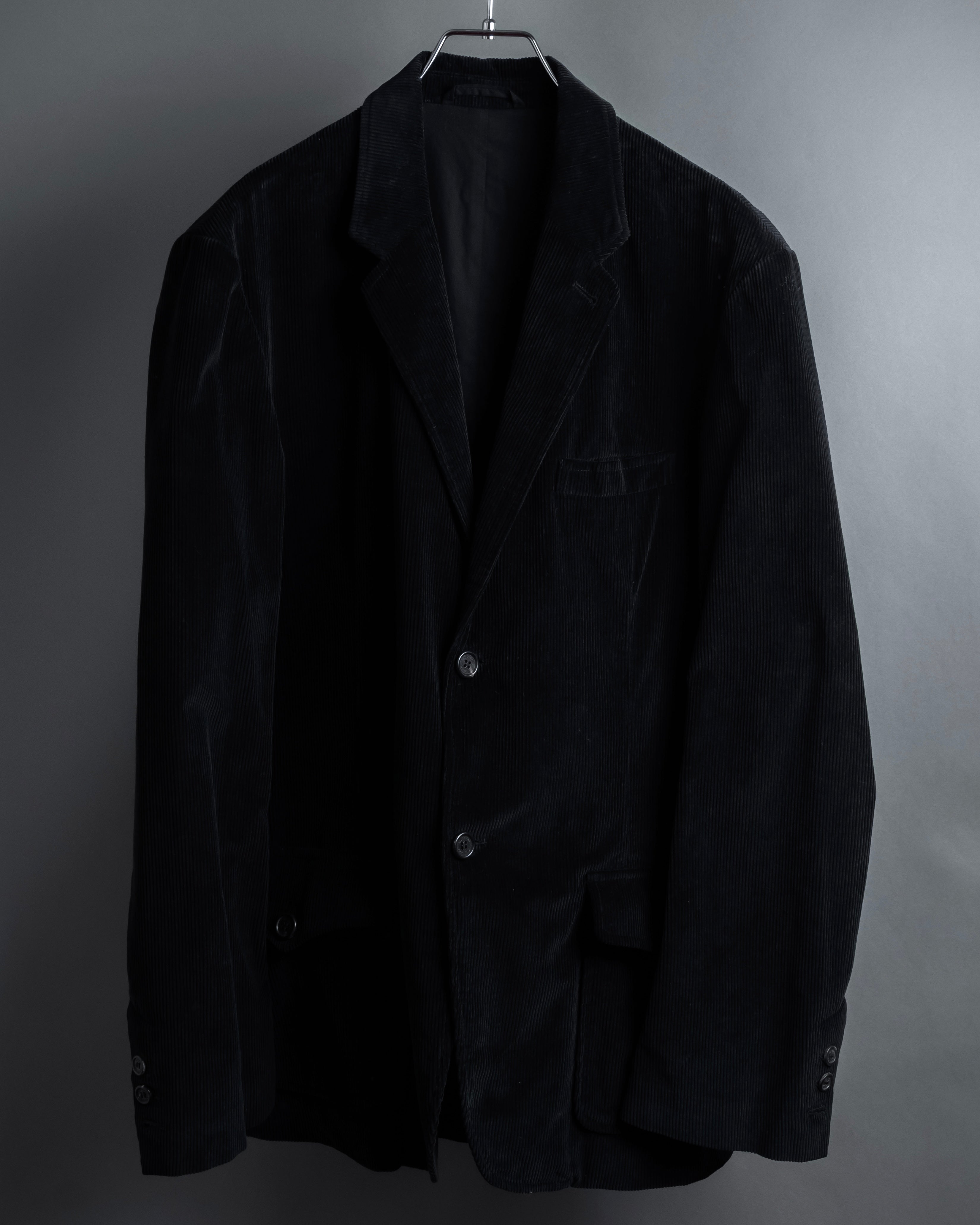 "dunhill" Classically tailored corduroy jacket