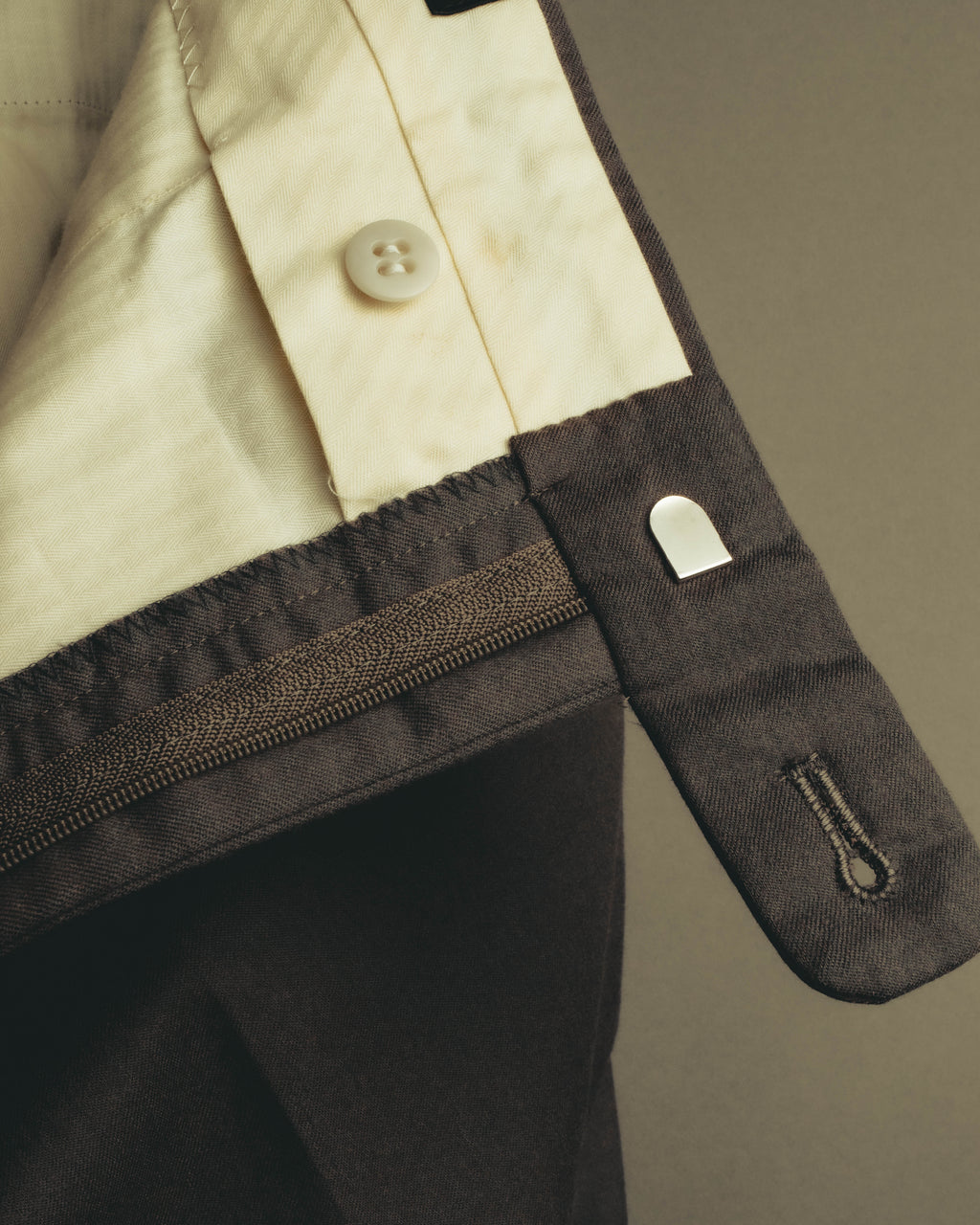 –SPECIAL– "Christian Dior" 80's-90's Classically tailored wool two-piece suit