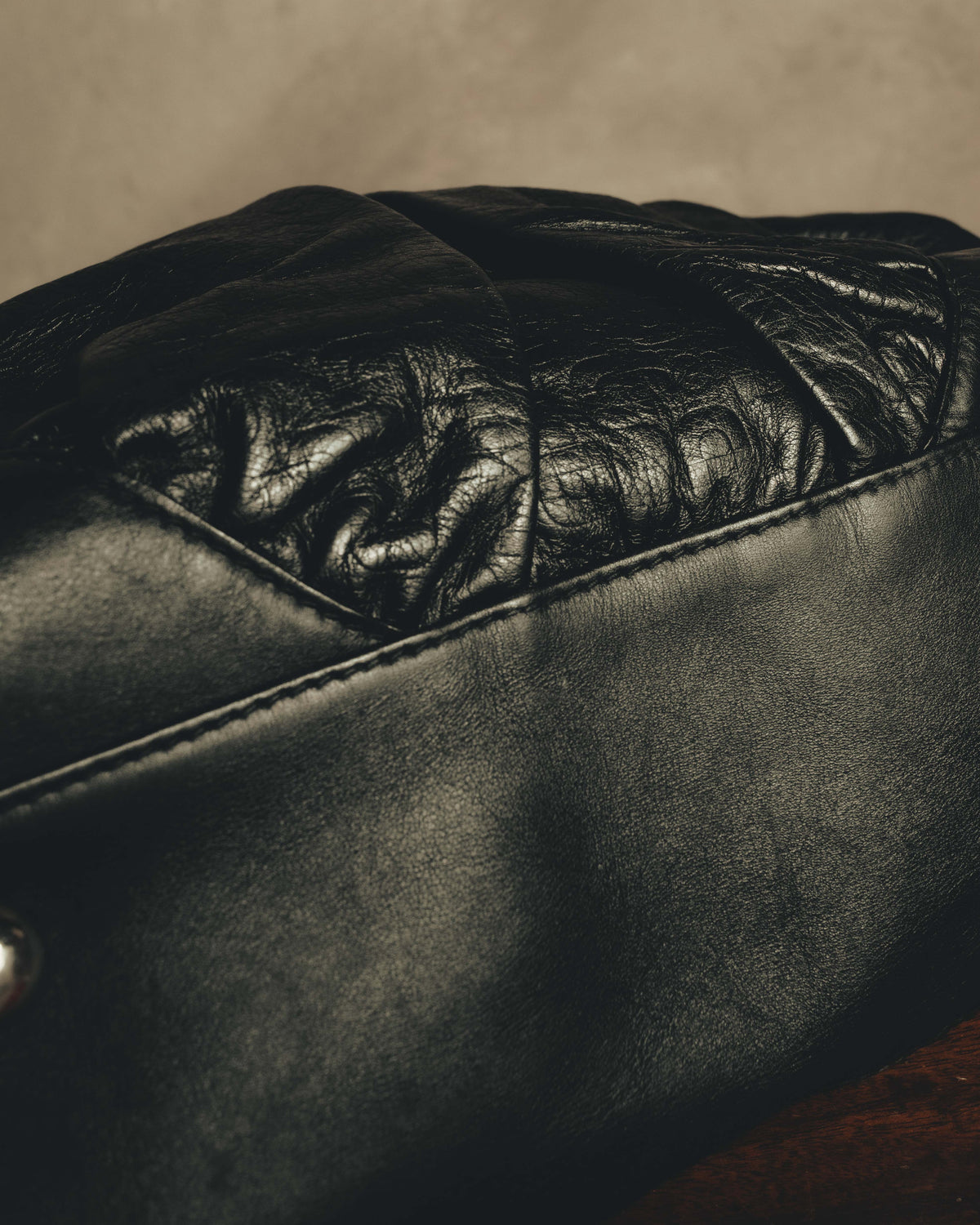 "GUCCI" 00's-10's Slouchy oversized leather tote bag