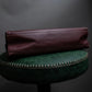 "Cartier" Jewelry inspiration bordeaux color trapezoid hand bag