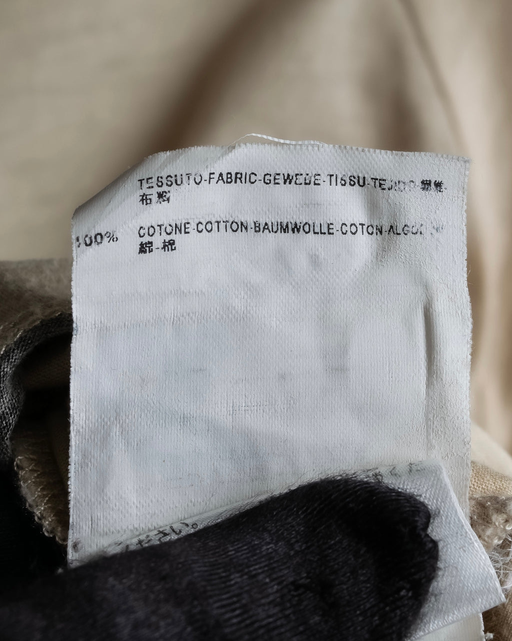 "BALENCIAGA" Painting graphic logo engraved T-shirt