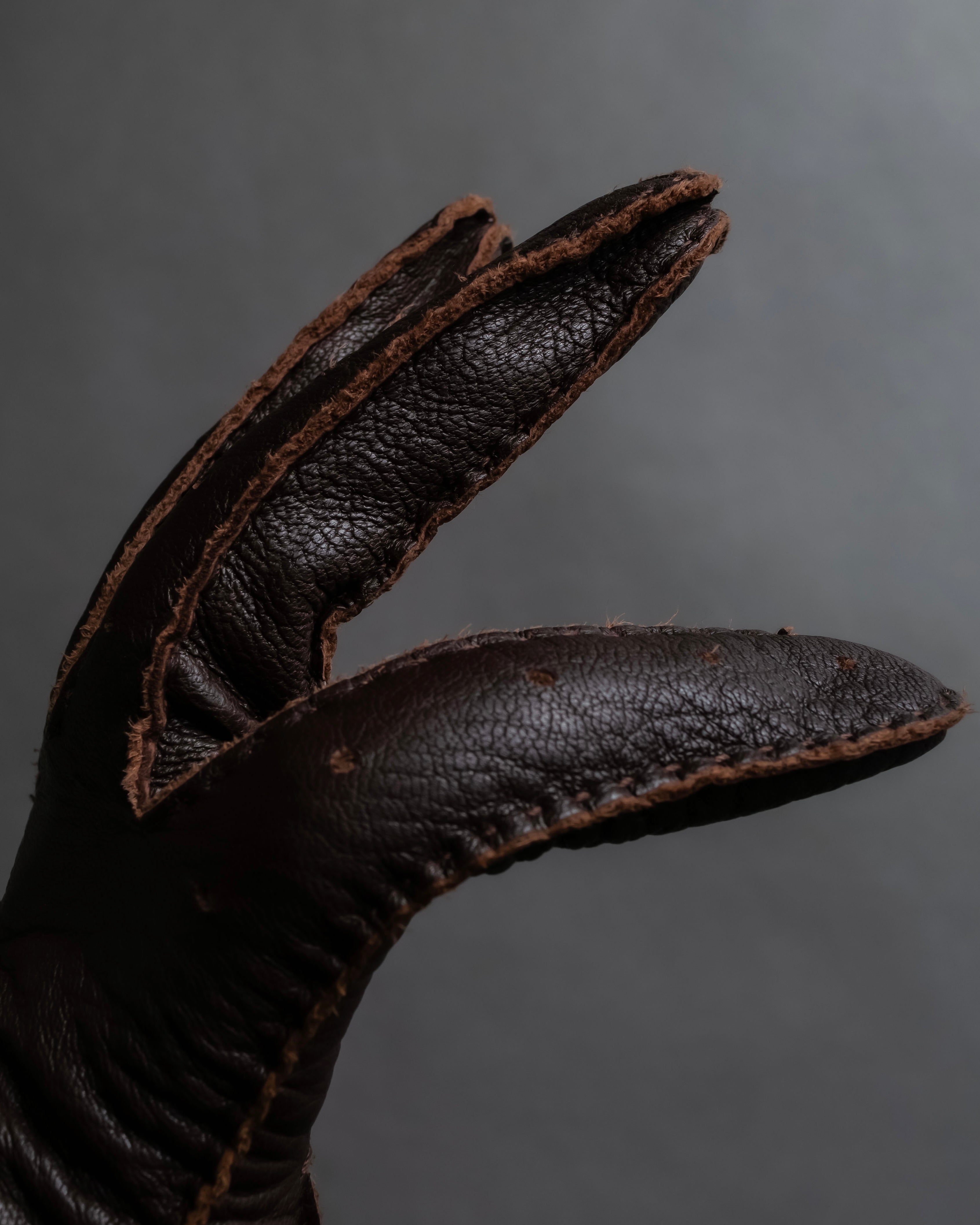 "Vivienne Westwood" Orb design checker panel pattern leather gloves