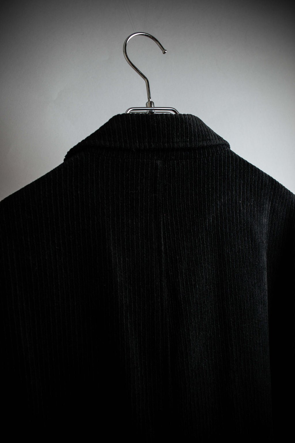 "BURBERRY" Thick wale corduroy oversized tailored jacket