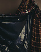 “sacai” 2010's Tartan wool cashmere padded hybrid coat