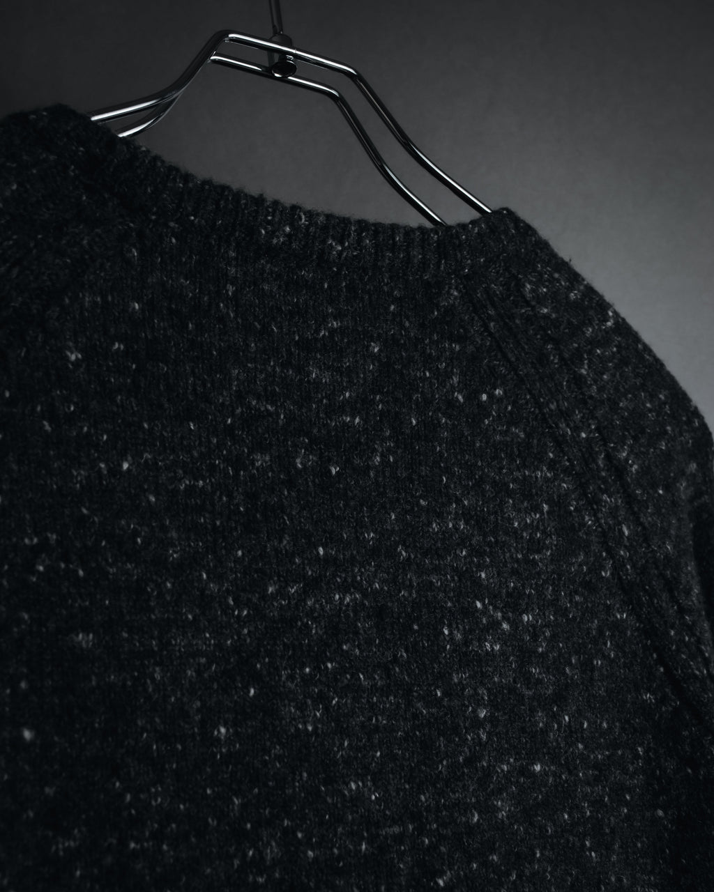 "DOLCE & GABBANA" 00’s-10’s Textured cashmere blend raglan knit