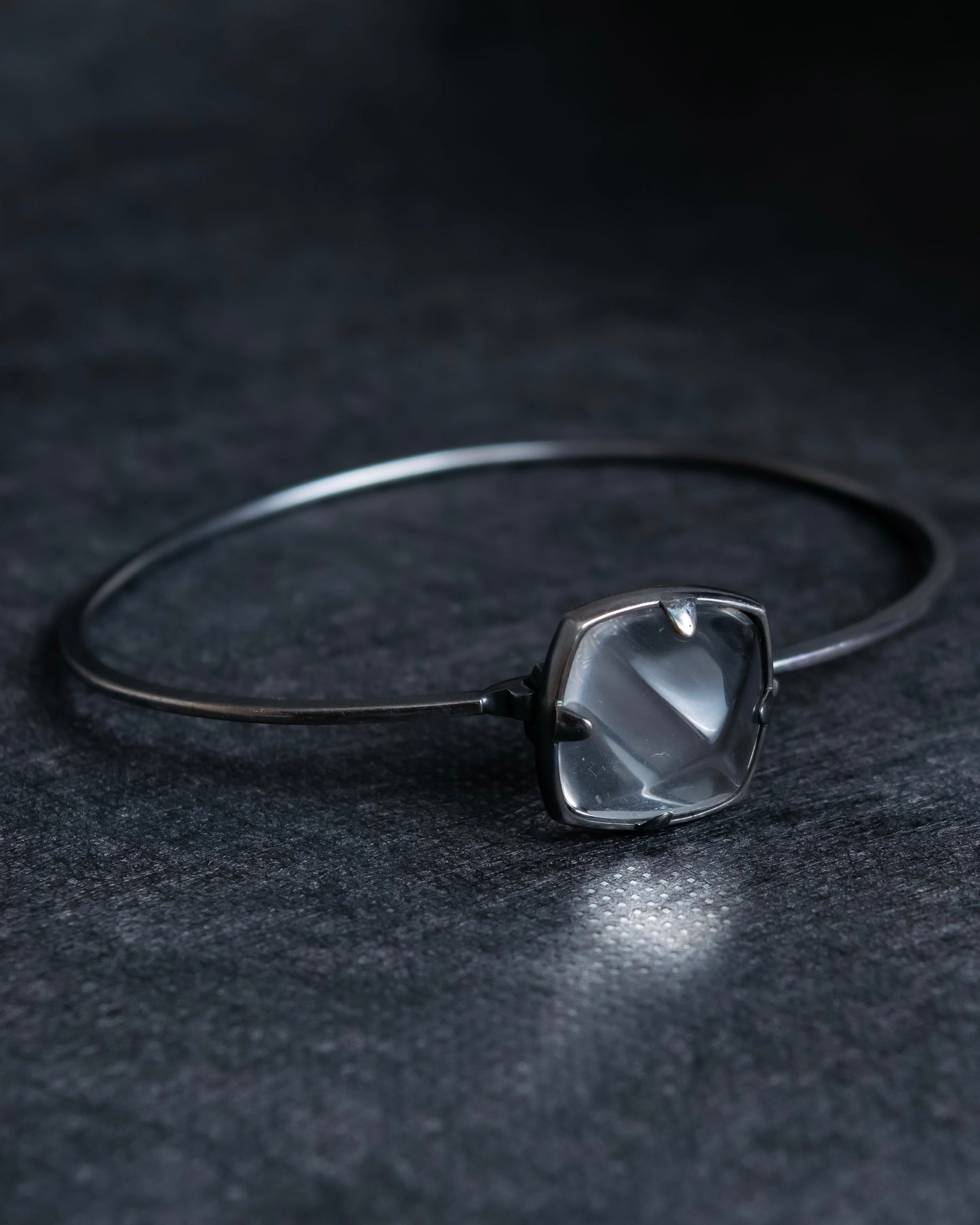 "BOTTEGA VENETA" Mirror top design monotone color bracelet