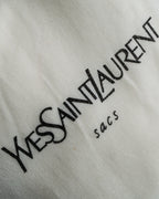 "YVES SAINT LAURENT" Clasp design chain shoulder patent leather bag